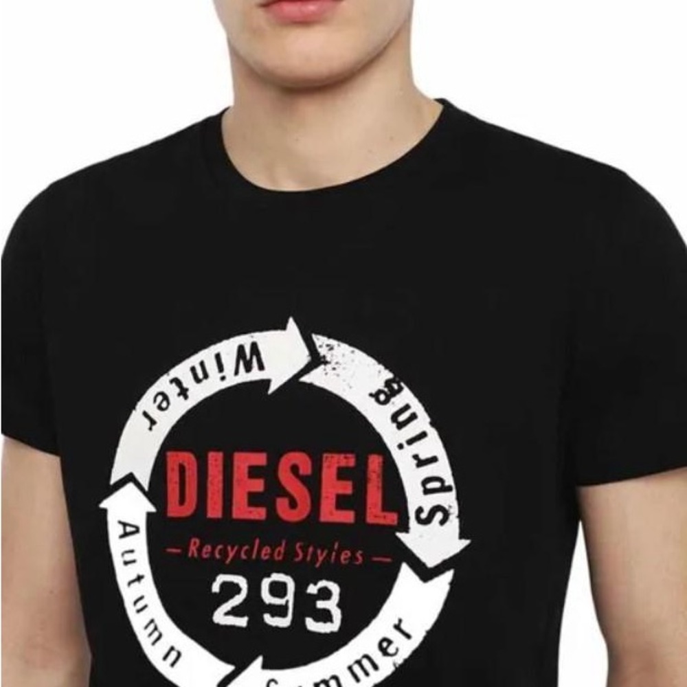 Diesel T-Diego C1 Graphic Logo T-Shirt